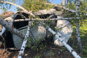 ДТП с двумя погибшими в Кировской области: легковушка вылетела с трассы в деревья